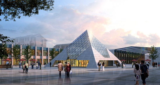 玉树金字塔网架